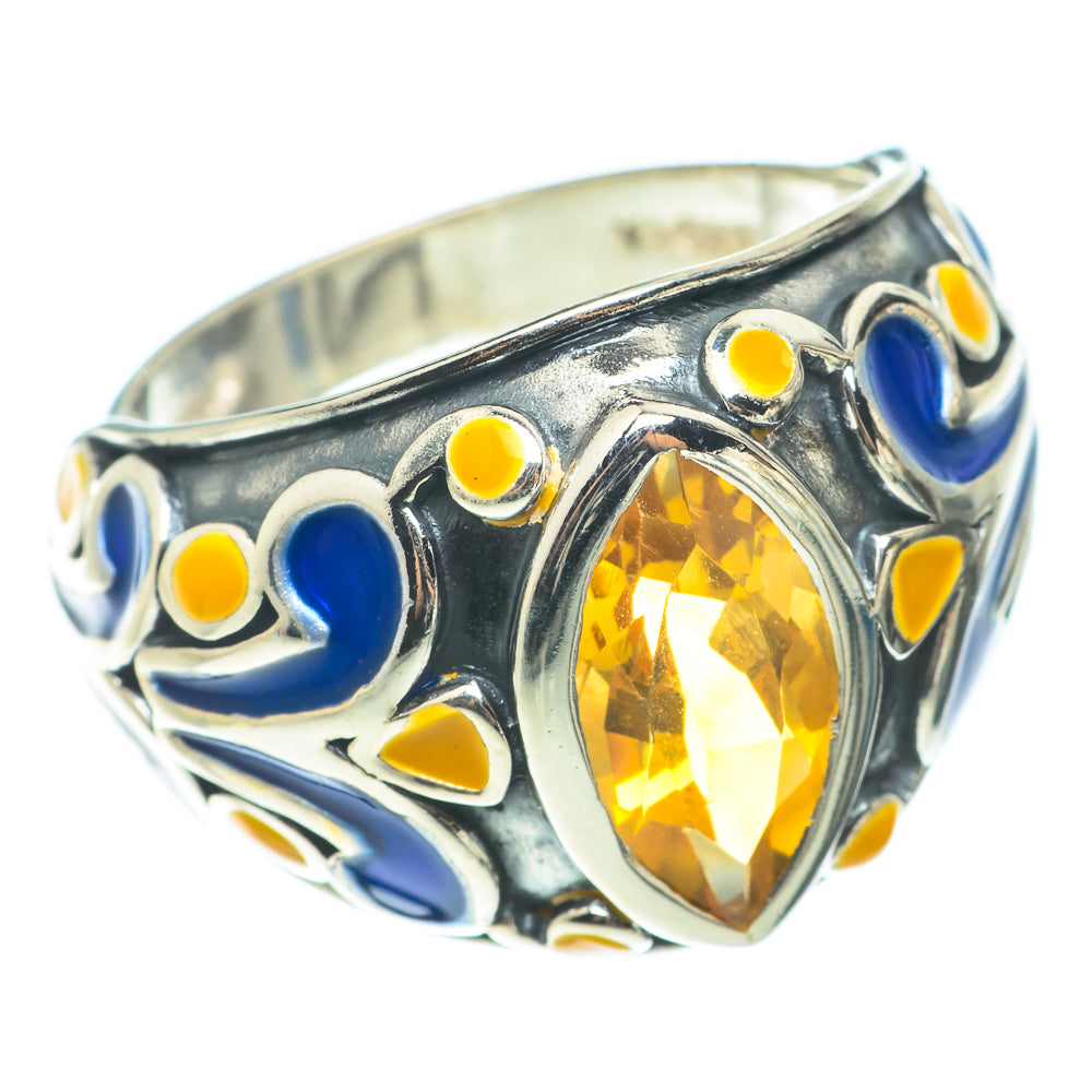 Citrine Rings handcrafted by Ana Silver Co - RING66134