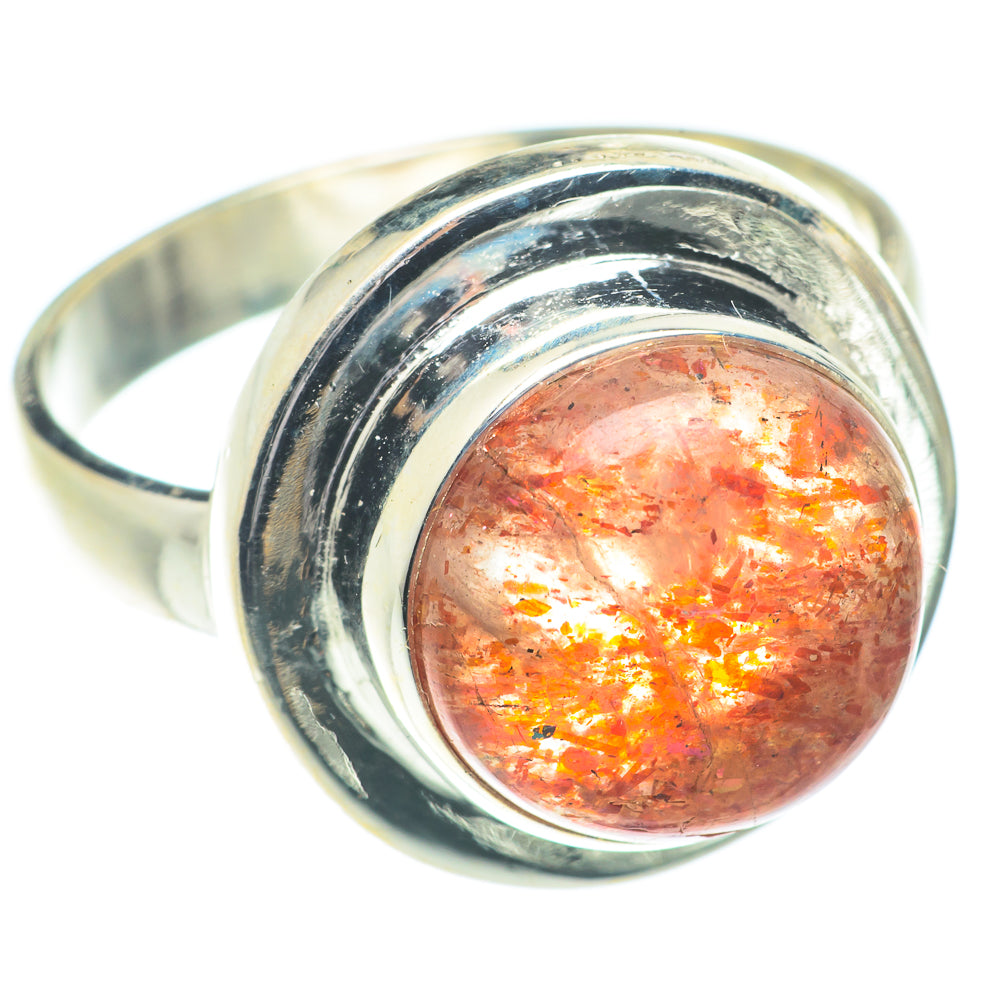 Sunstone Rings handcrafted by Ana Silver Co - RING66223
