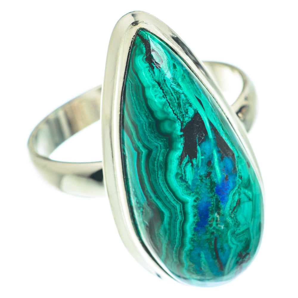 Chrysocolla Rings handcrafted by Ana Silver Co - RING66250
