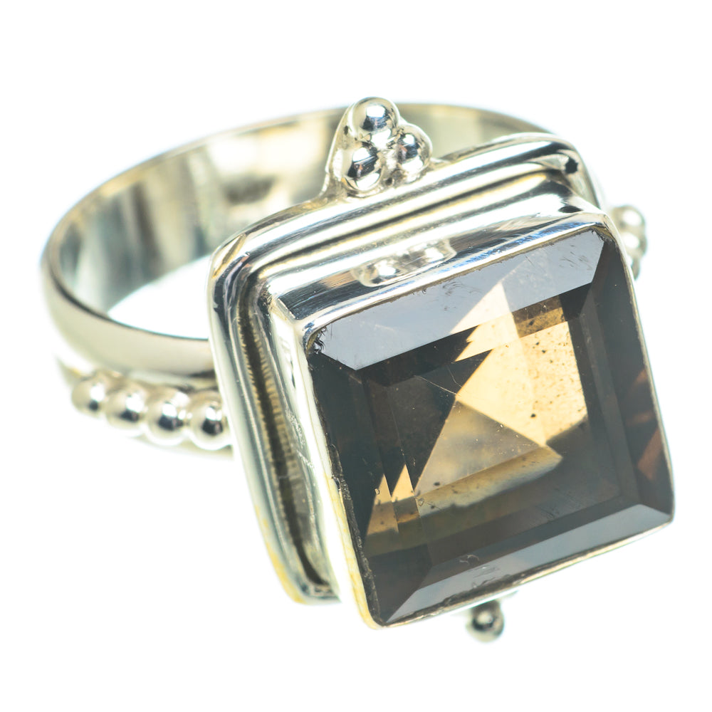 Smoky Quartz Rings handcrafted by Ana Silver Co - RING66284