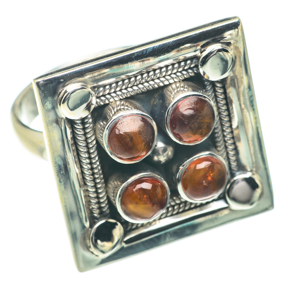 Garnet Rings handcrafted by Ana Silver Co - RING66317