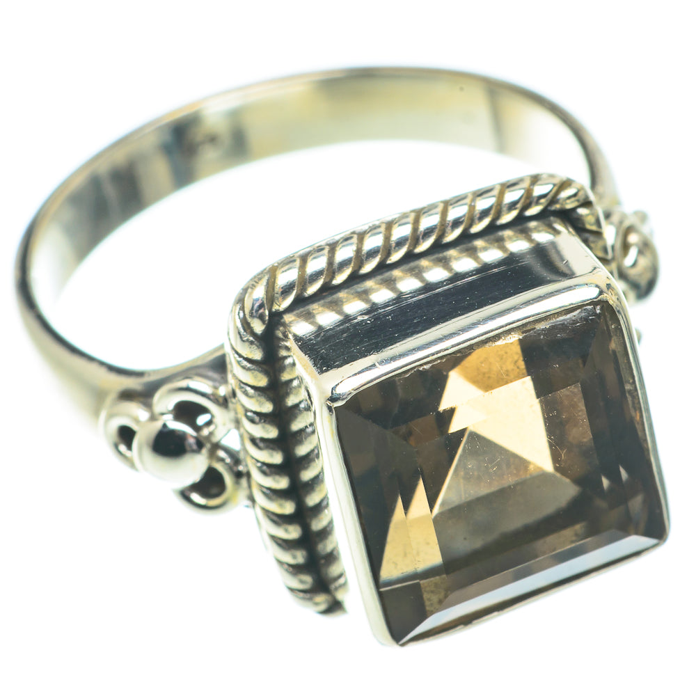 Smoky Quartz Rings handcrafted by Ana Silver Co - RING66346