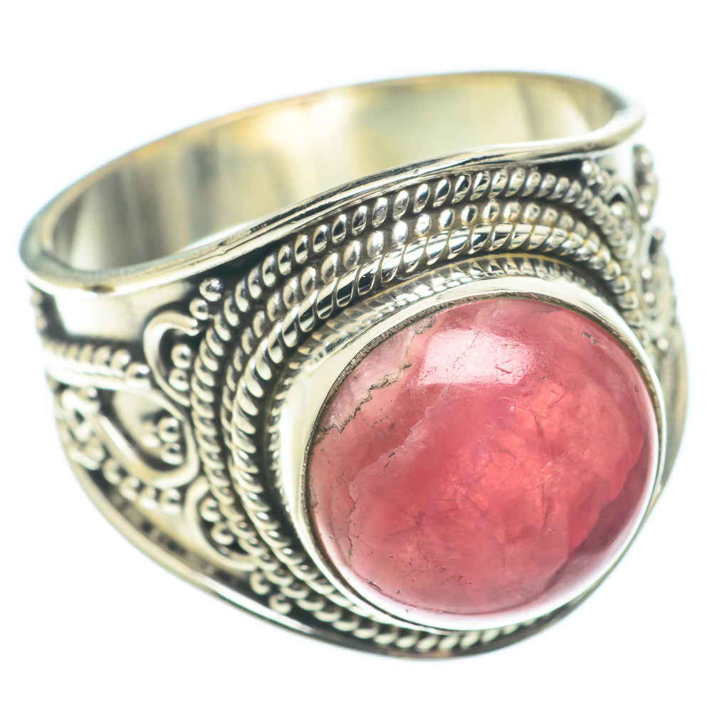 Rhodochrosite Rings handcrafted by Ana Silver Co - RING66356