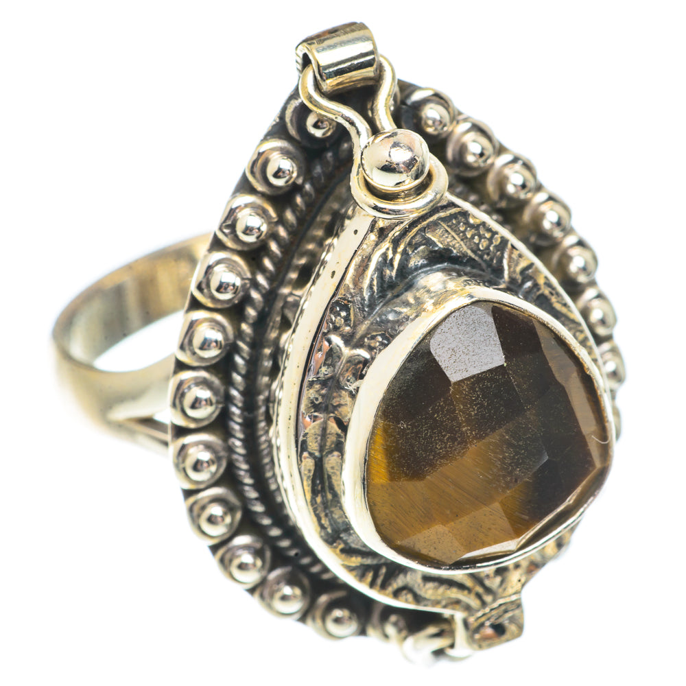 Tiger Eye Rings handcrafted by Ana Silver Co - RING66416