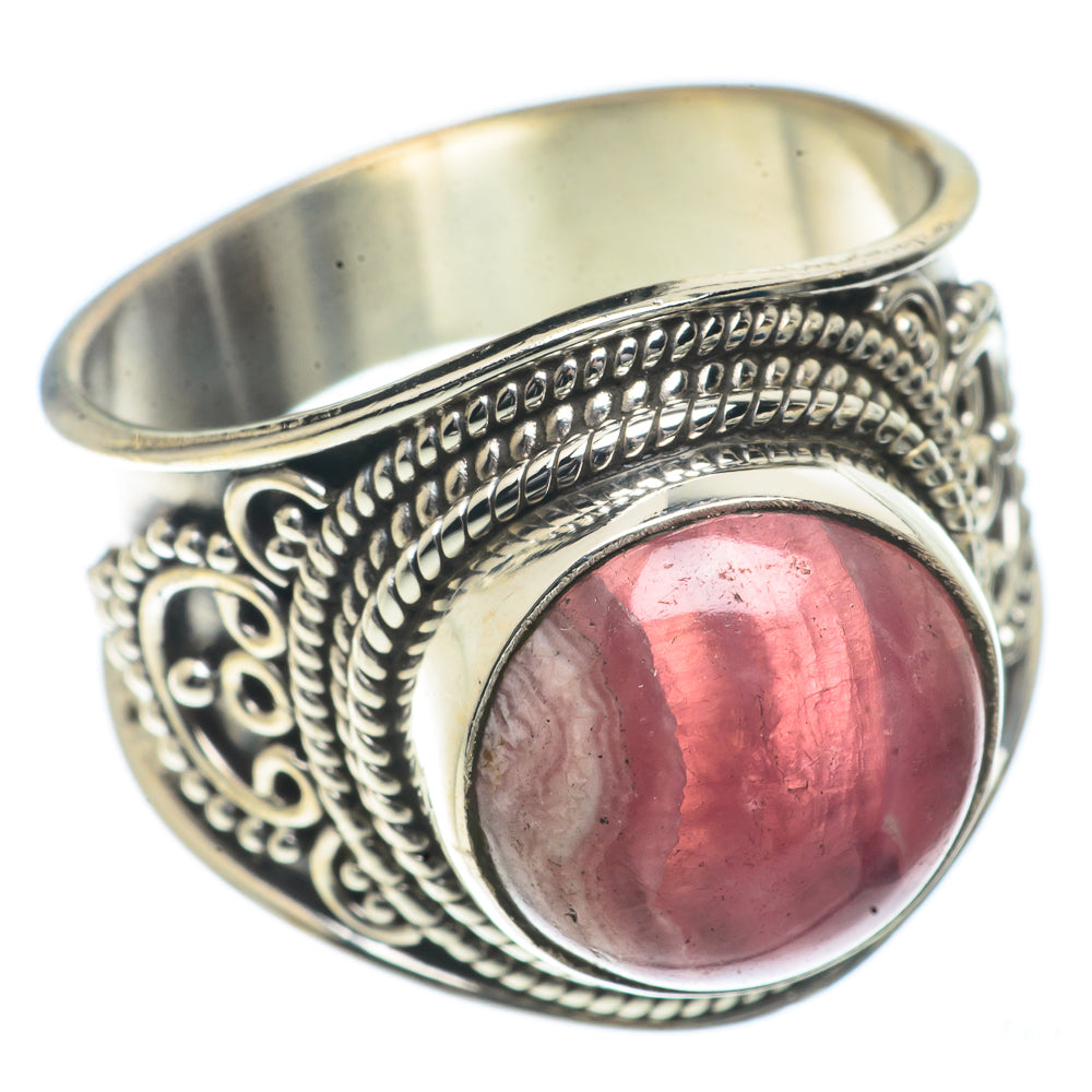 Rhodochrosite Rings handcrafted by Ana Silver Co - RING66475