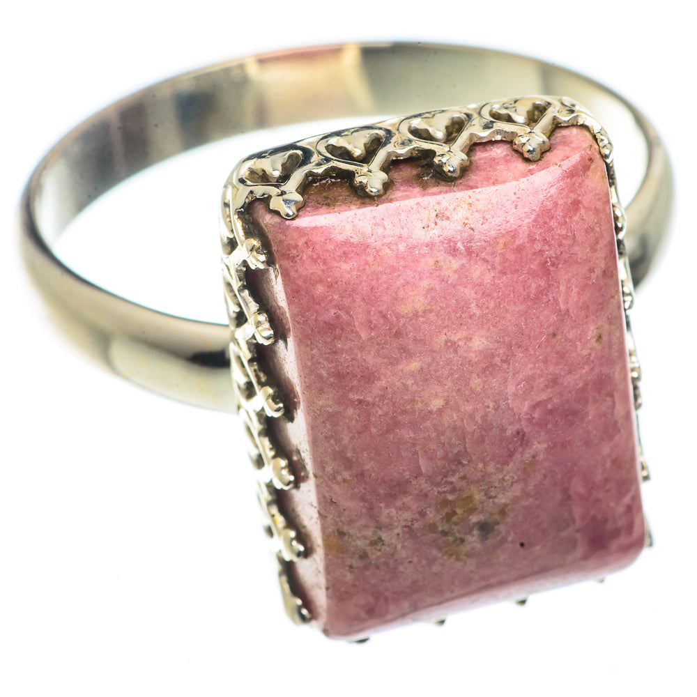 Rhodonite Rings handcrafted by Ana Silver Co - RING66477