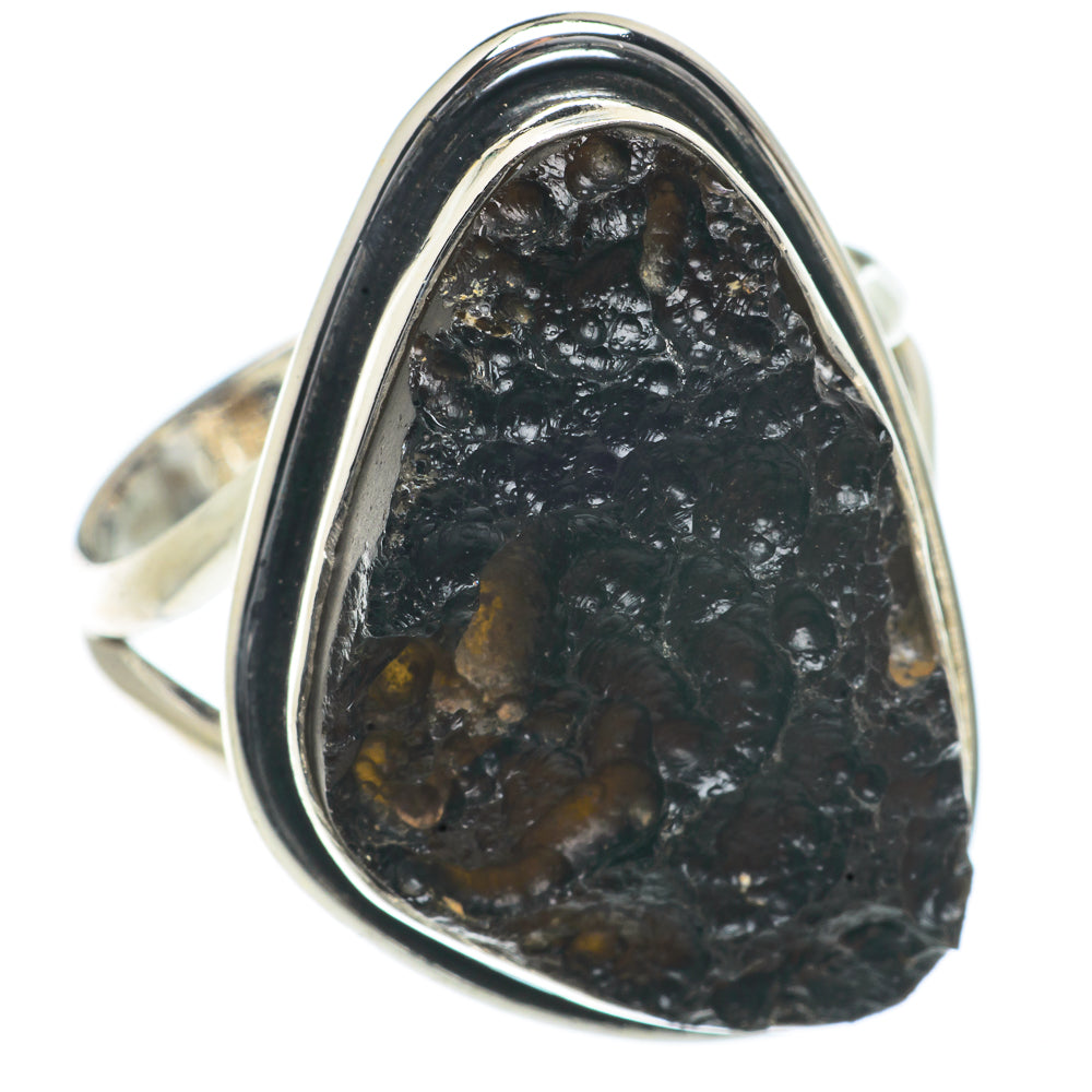 Tektite Rings handcrafted by Ana Silver Co - RING66532