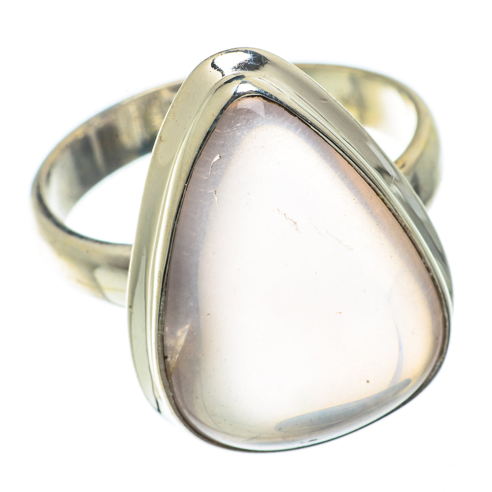 Rose Quartz Rings handcrafted by Ana Silver Co - RING66550