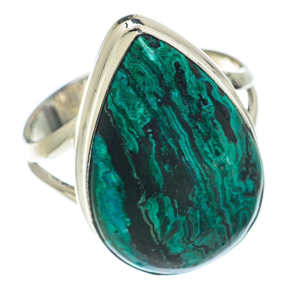 Chrysocolla Rings handcrafted by Ana Silver Co - RING66561