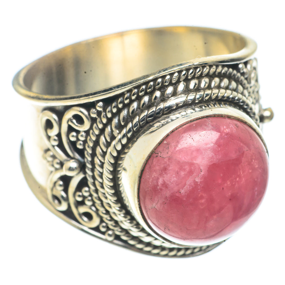 Rhodochrosite Rings handcrafted by Ana Silver Co - RING66568