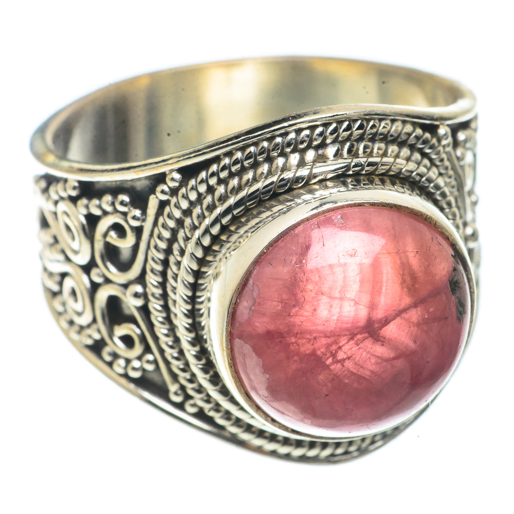 Pink Tourmaline Rings handcrafted by Ana Silver Co - RING66587