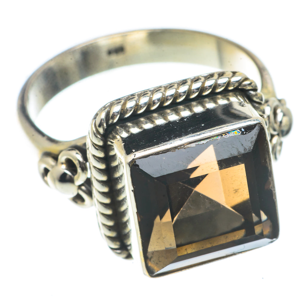 Smoky Quartz Rings handcrafted by Ana Silver Co - RING66601