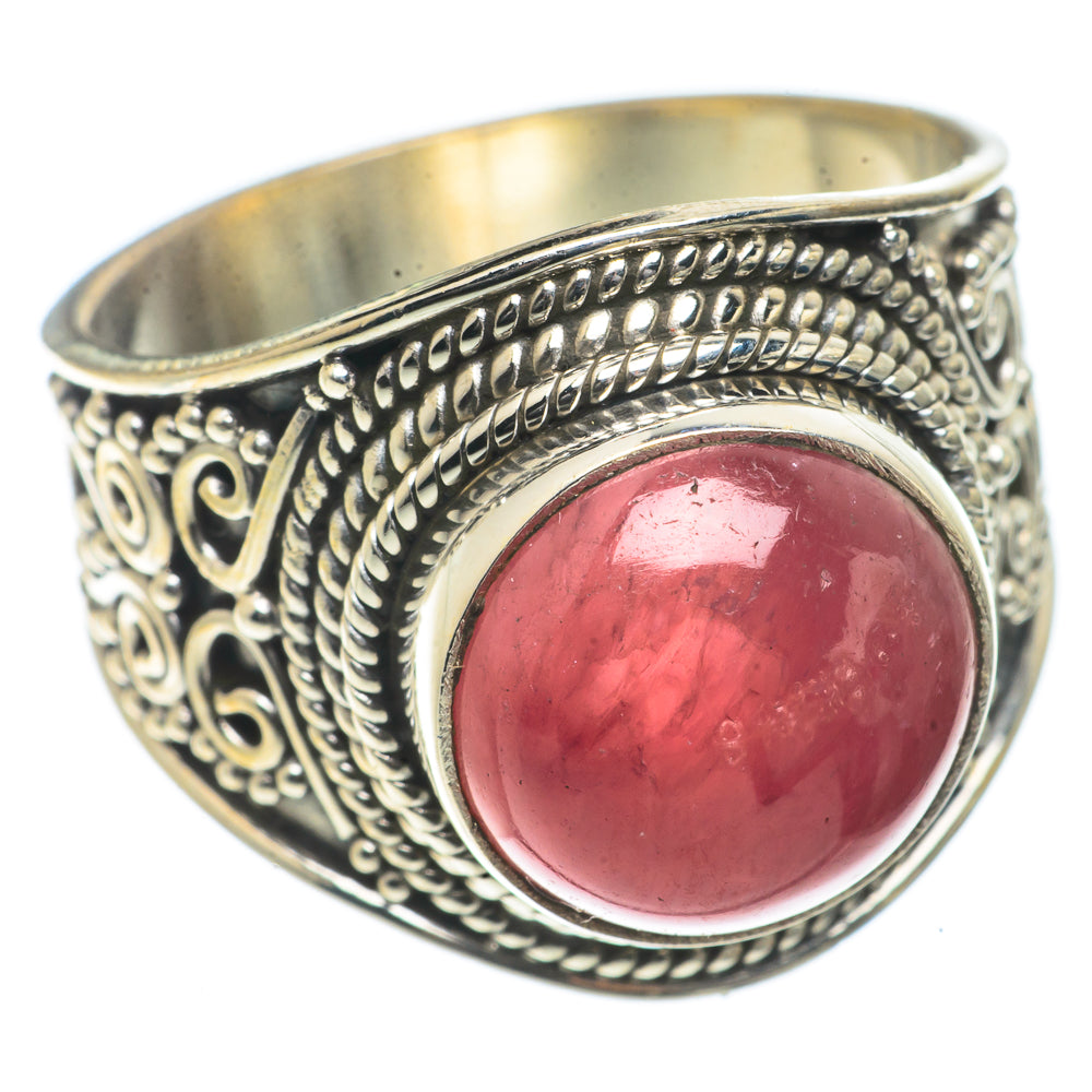 Pink Tourmaline Rings handcrafted by Ana Silver Co - RING66607