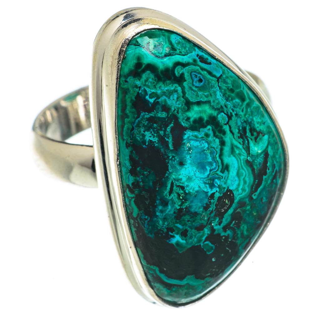 Chrysocolla Rings handcrafted by Ana Silver Co - RING66618