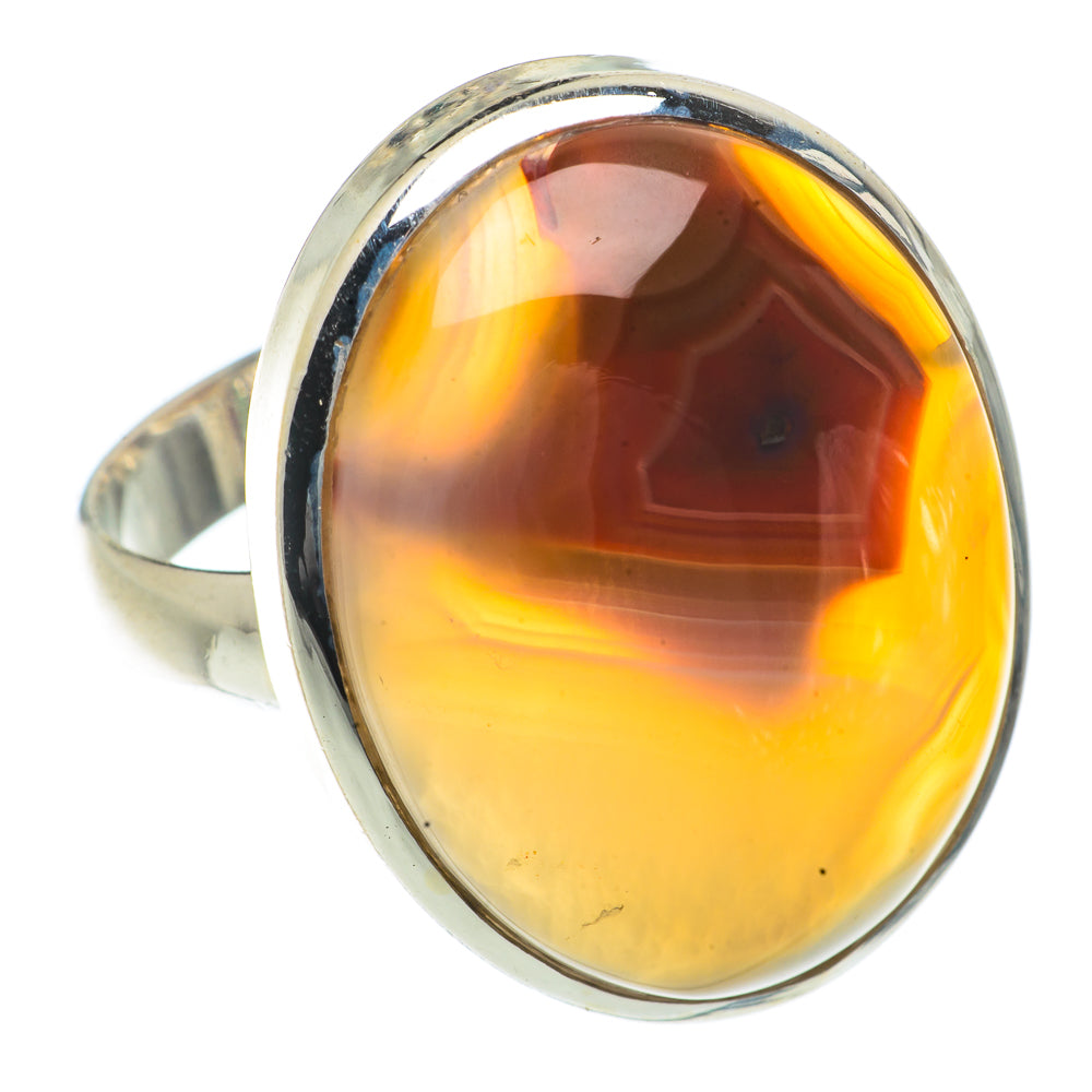 Botswana Agate Rings handcrafted by Ana Silver Co - RING66623