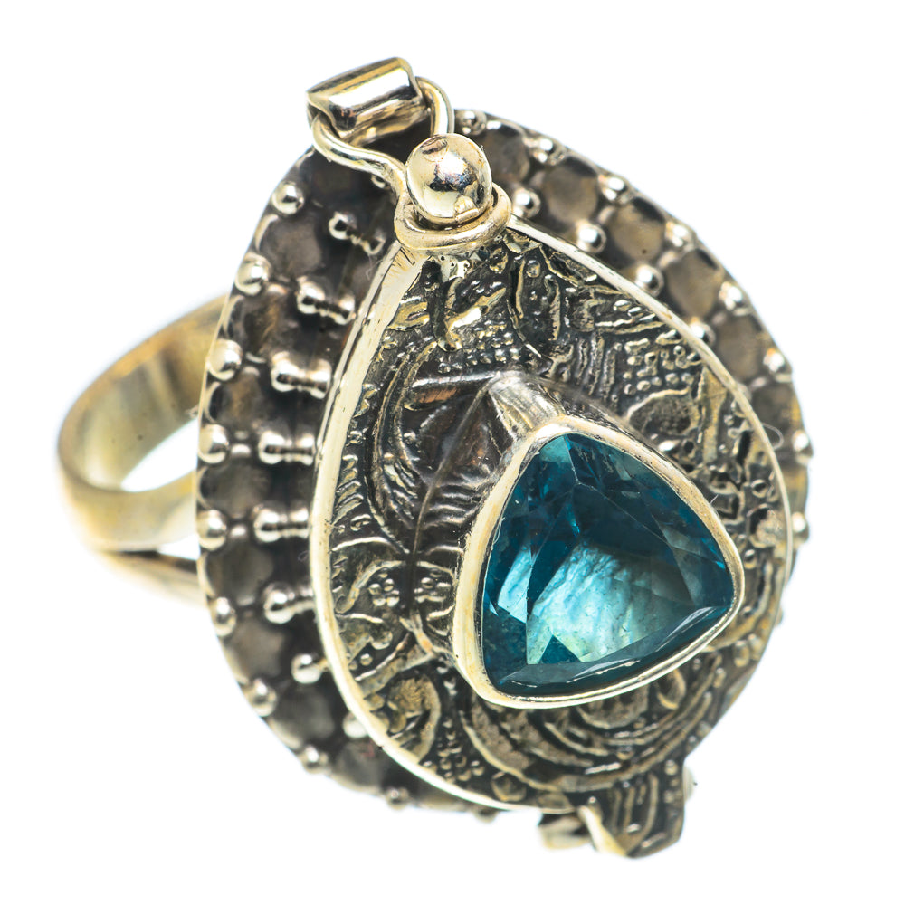 Blue Topaz Rings handcrafted by Ana Silver Co - RING66730