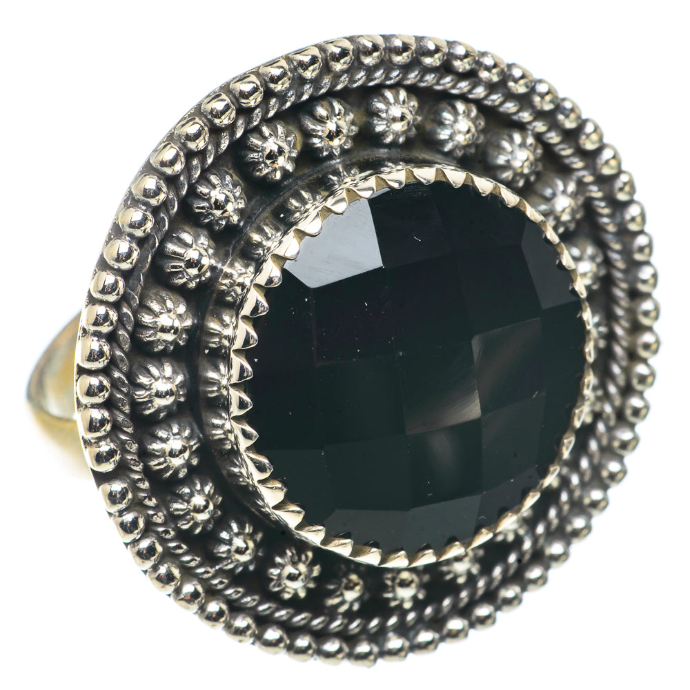 Black Onyx Rings handcrafted by Ana Silver Co - RING66743
