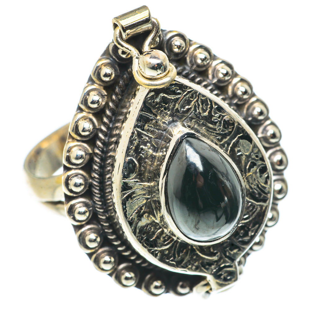 Hematite Rings handcrafted by Ana Silver Co - RING66849