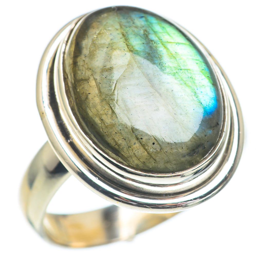 Labradorite Rings handcrafted by Ana Silver Co - RING66865
