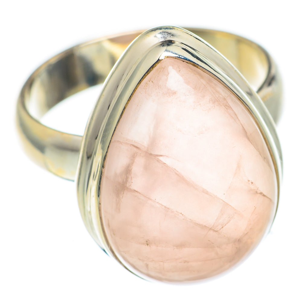 Rose Quartz Rings handcrafted by Ana Silver Co - RING66870