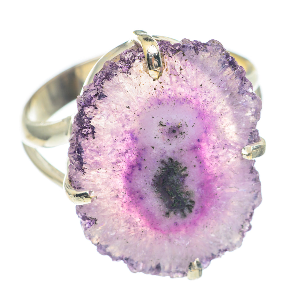 Amethyst Stalactite Rings handcrafted by Ana Silver Co - RING66875