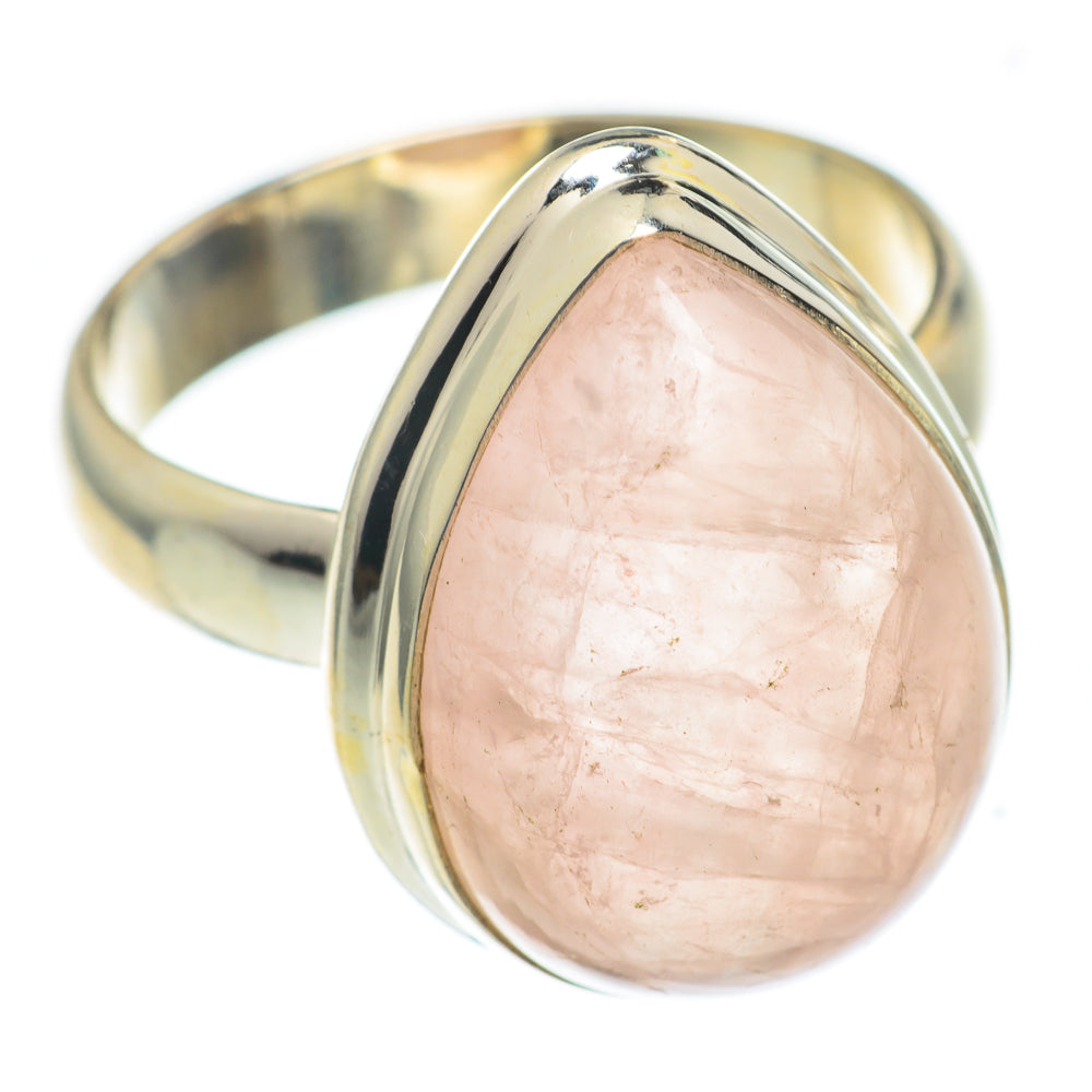 Rose Quartz Rings handcrafted by Ana Silver Co - RING66927