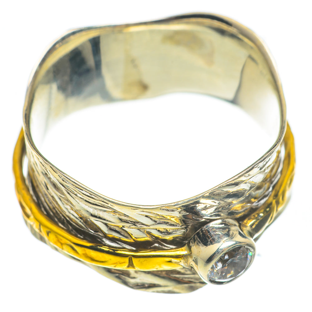 White Quartz Copper Rings handcrafted by Ana Silver Co - RING66935