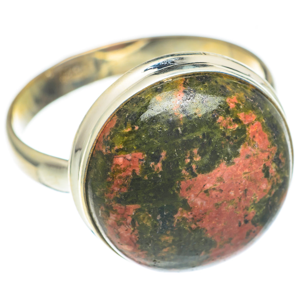 Unakite Rings handcrafted by Ana Silver Co - RING66945