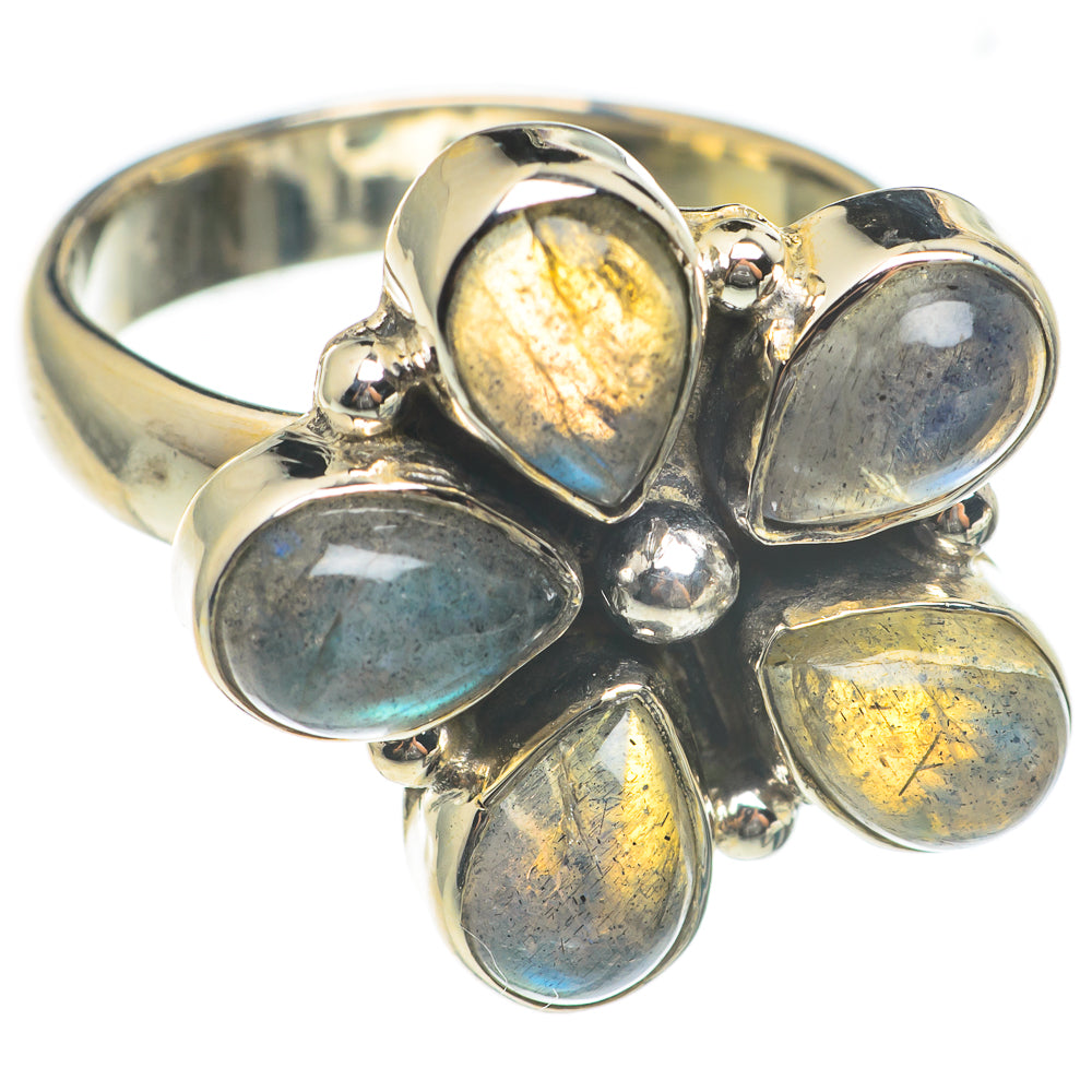 Labradorite Rings handcrafted by Ana Silver Co - RING66963