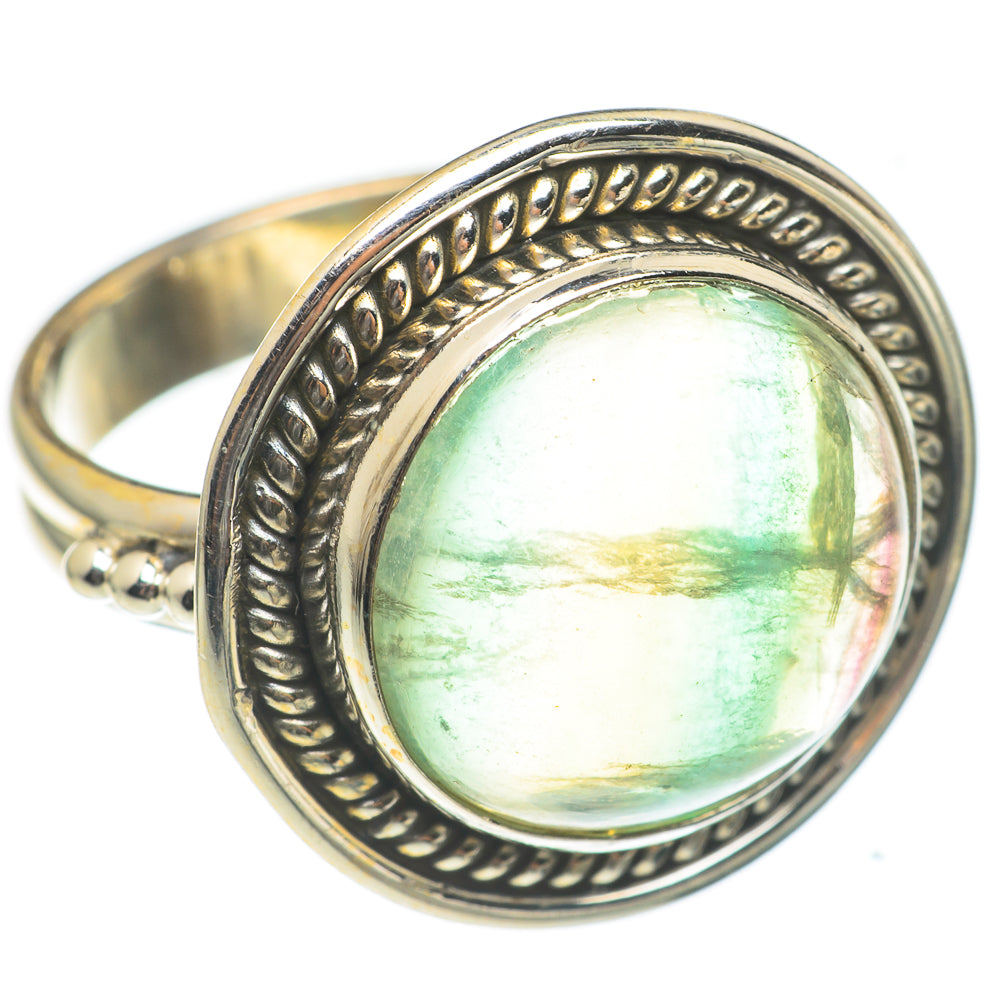 Green Fluorite Rings handcrafted by Ana Silver Co - RING66985