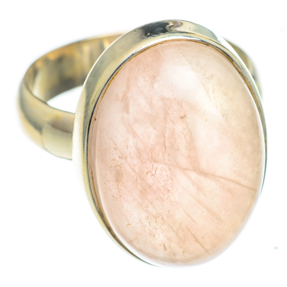 Rose Quartz Rings handcrafted by Ana Silver Co - RING66999