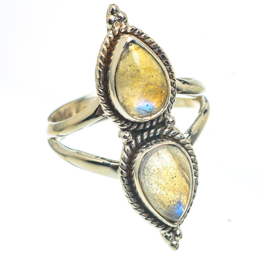 Labradorite Rings handcrafted by Ana Silver Co - RING67026