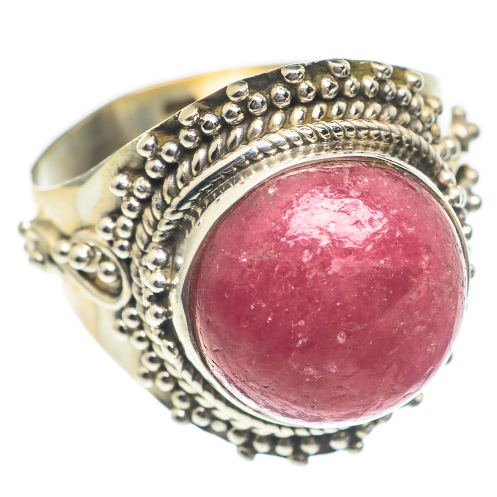 Rhodochrosite Rings handcrafted by Ana Silver Co - RING67074