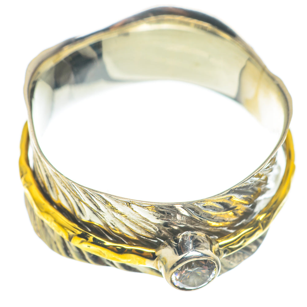 White Quartz Copper Rings handcrafted by Ana Silver Co - RING67078