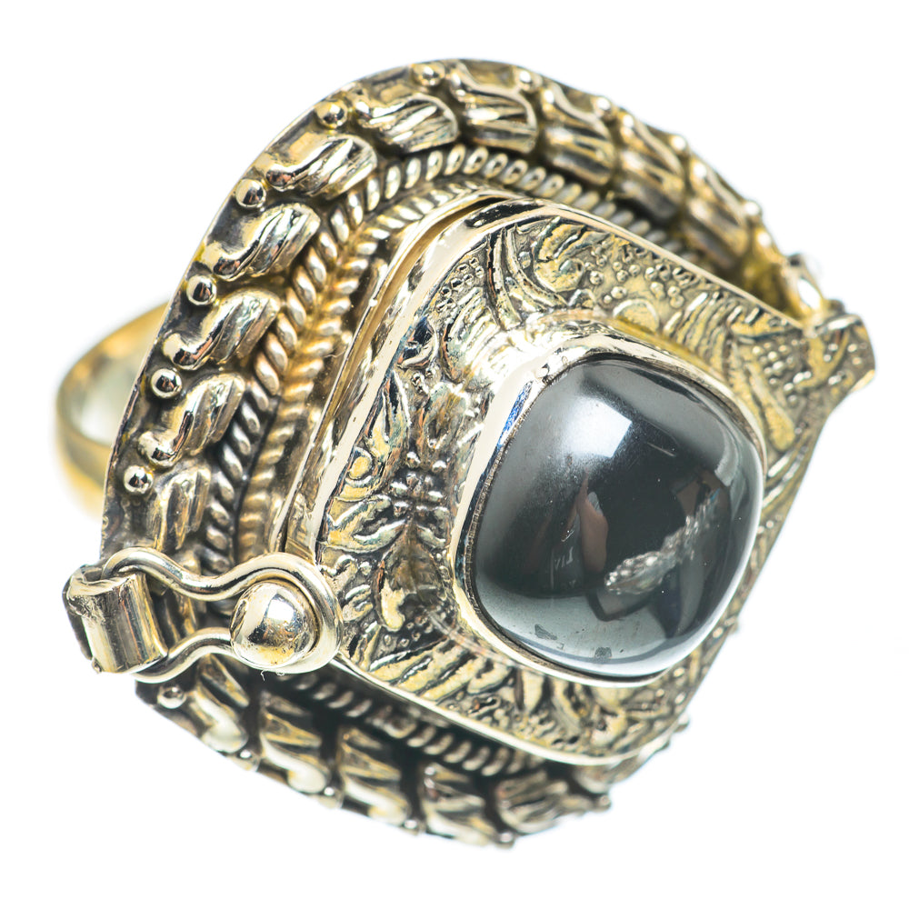 Hematite Rings handcrafted by Ana Silver Co - RING67136