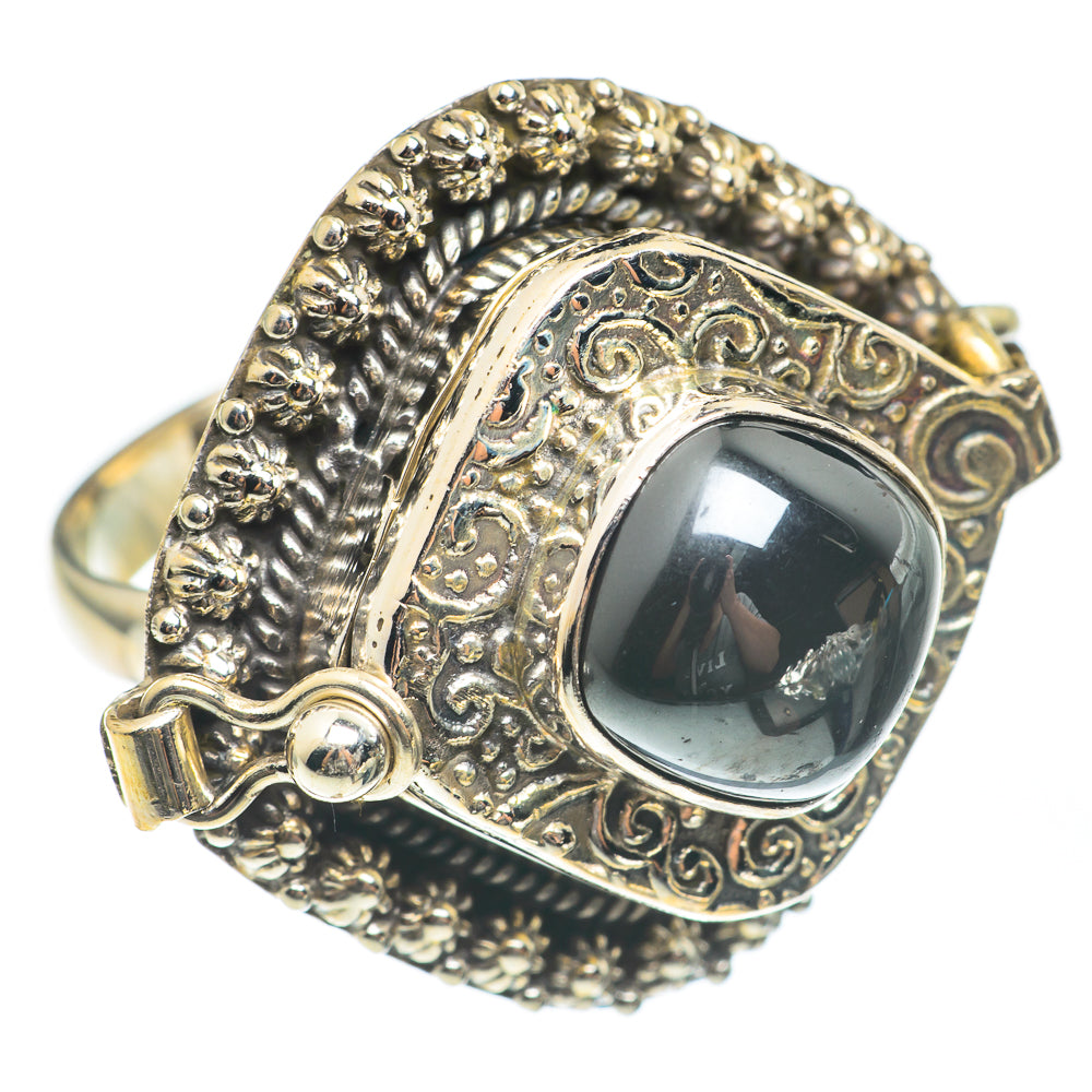 Hematite Rings handcrafted by Ana Silver Co - RING67154