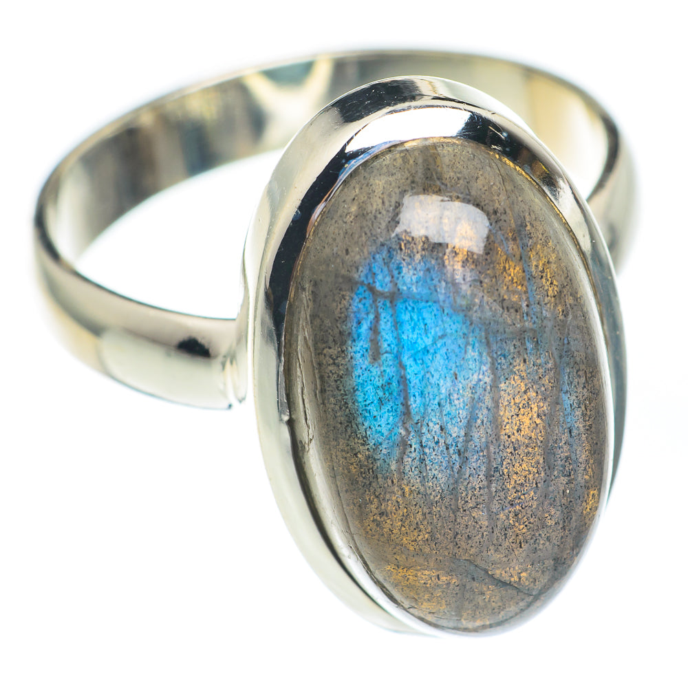 Labradorite Rings handcrafted by Ana Silver Co - RING67164