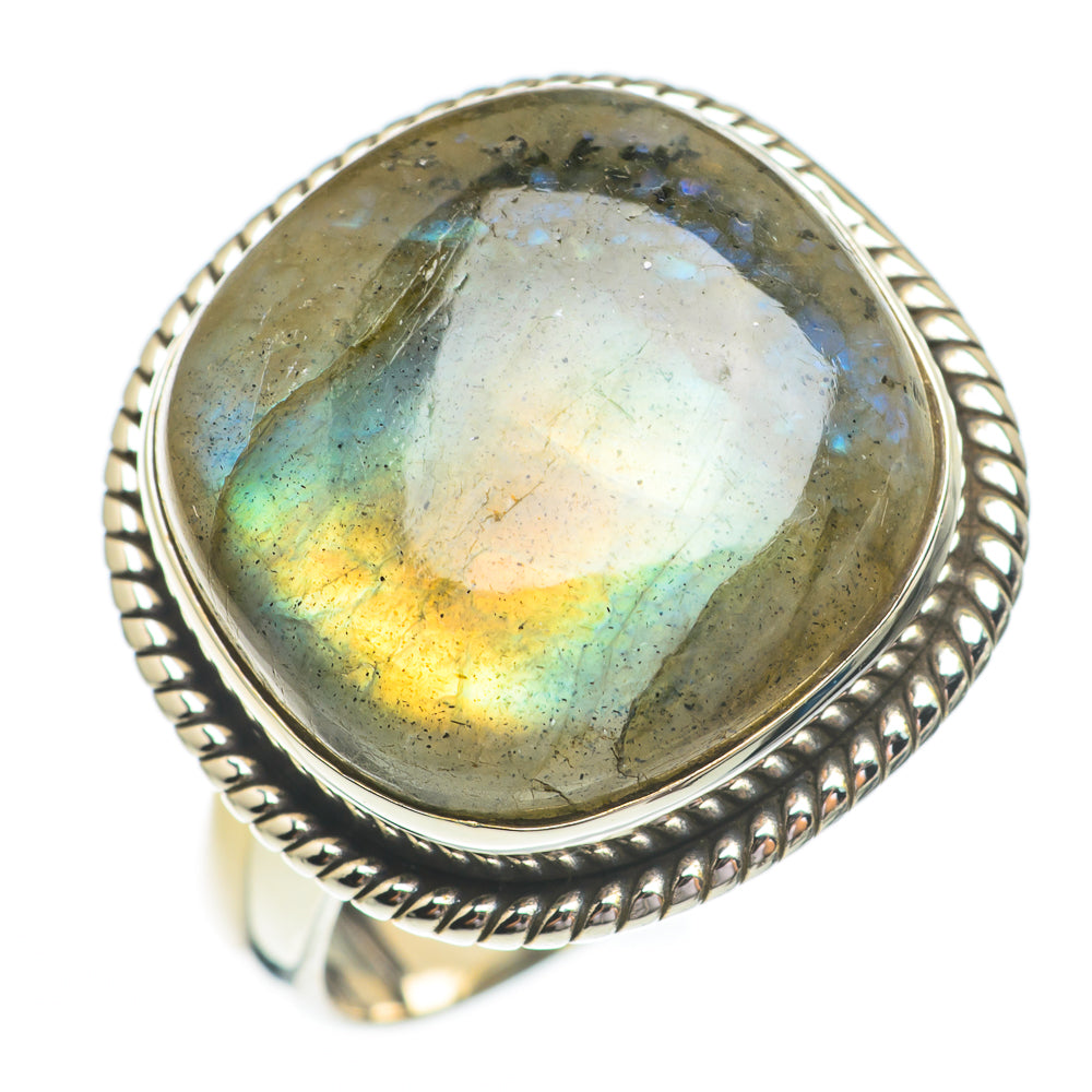 Labradorite Rings handcrafted by Ana Silver Co - RING67274