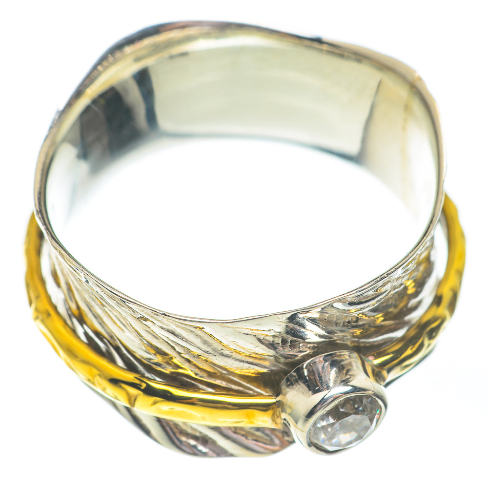 White Quartz Copper Rings handcrafted by Ana Silver Co - RING67316