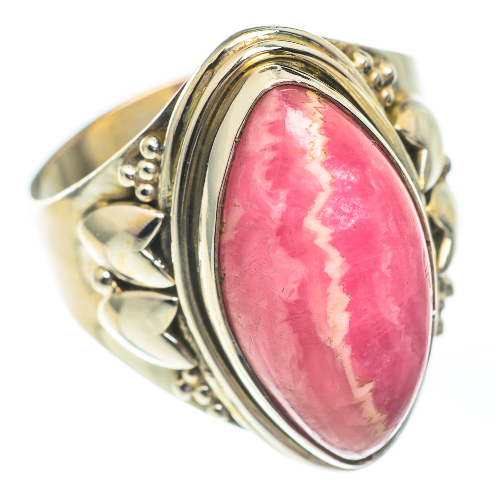 Rhodochrosite Rings handcrafted by Ana Silver Co - RING67396