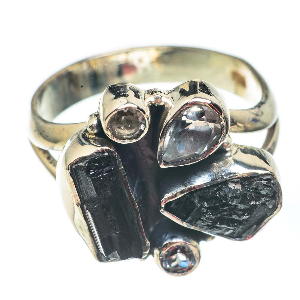 Tektite Rings handcrafted by Ana Silver Co - RING67514
