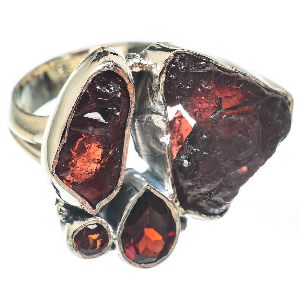 Garnet Rings handcrafted by Ana Silver Co - RING67534