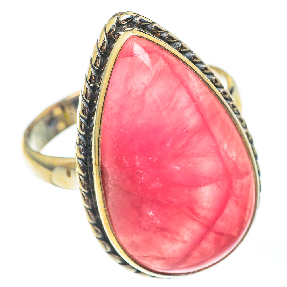 Rhodochrosite Rings handcrafted by Ana Silver Co - RING67742