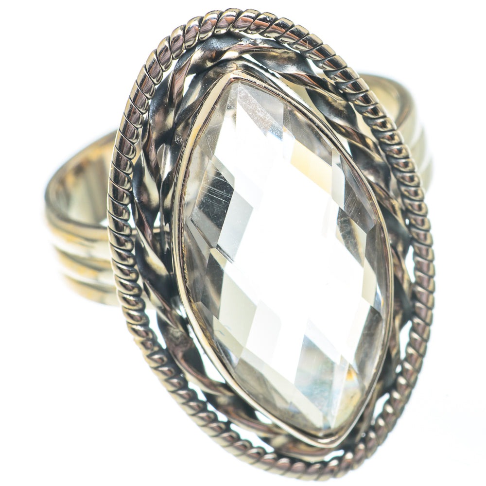 White Quartz Rings handcrafted by Ana Silver Co - RING67830