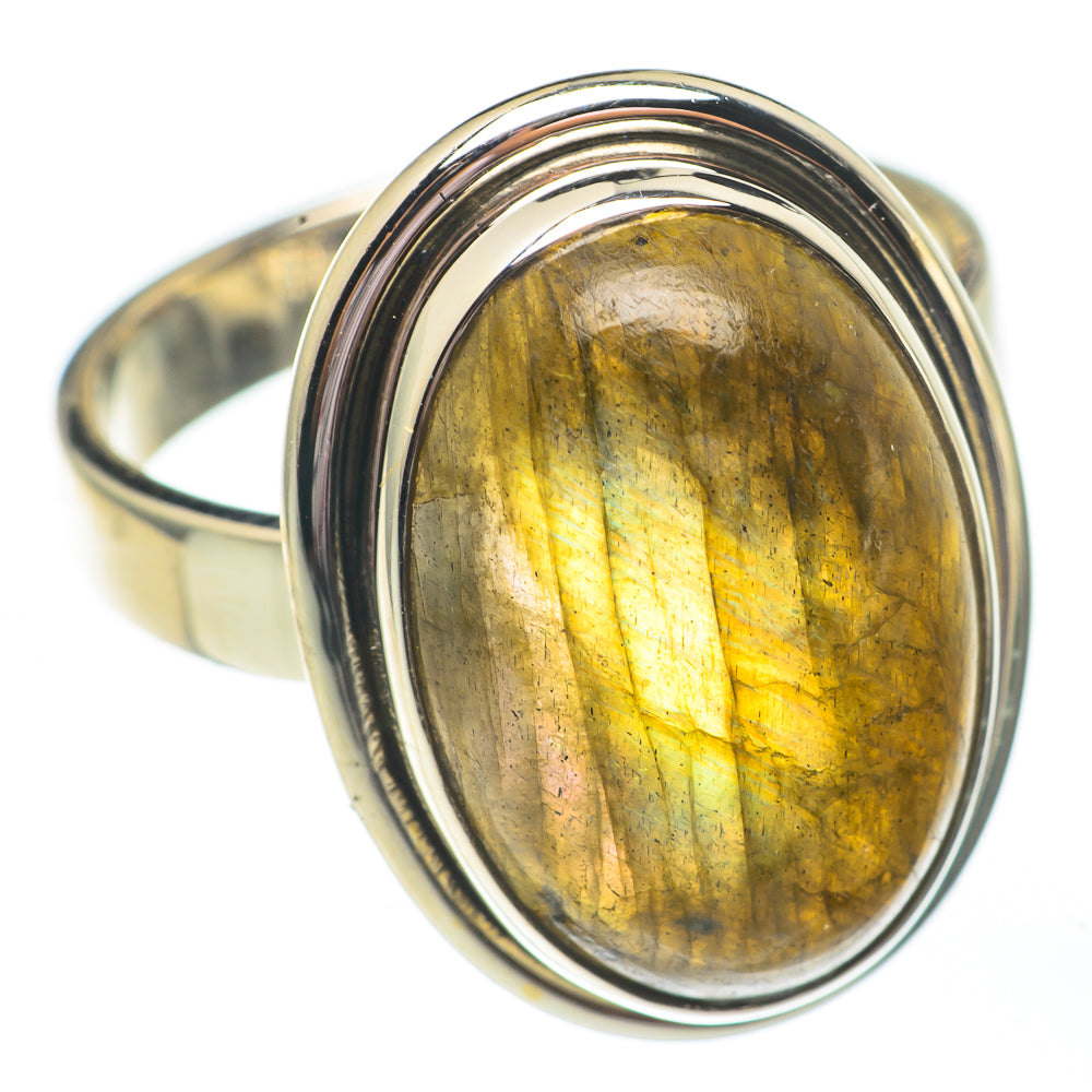 Labradorite Rings handcrafted by Ana Silver Co - RING67941