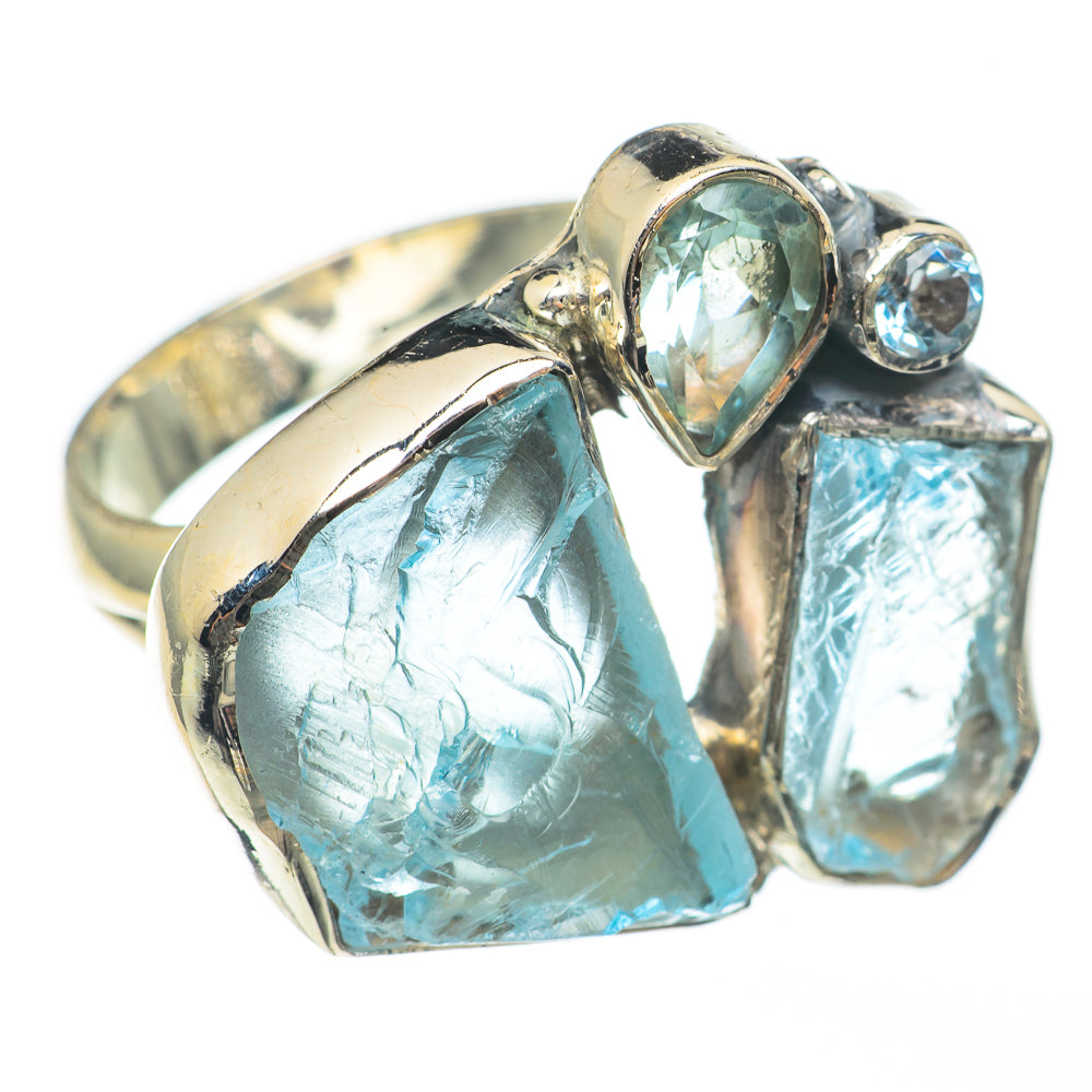 Aquamarine, Blue Topaz Rings handcrafted by Ana Silver Co - RING68231
