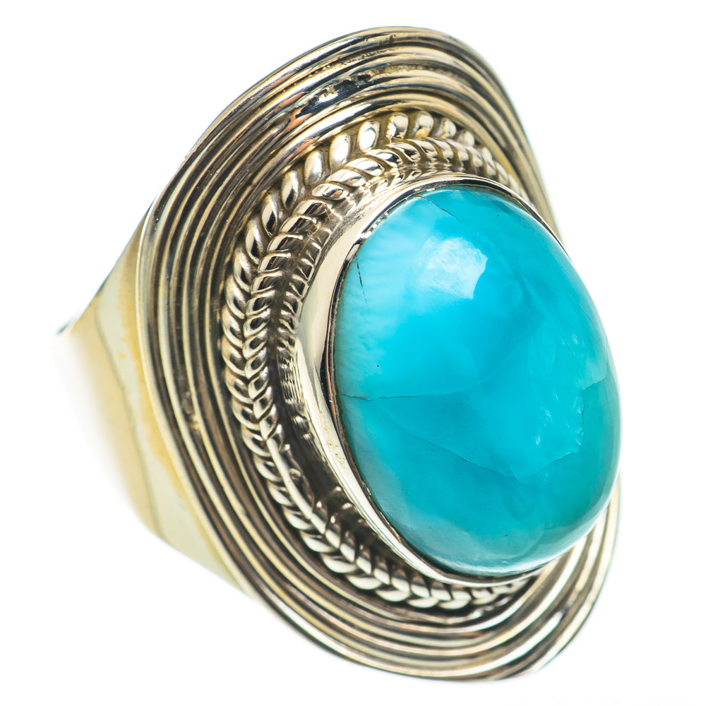 Larimar Rings handcrafted by Ana Silver Co - RING68233