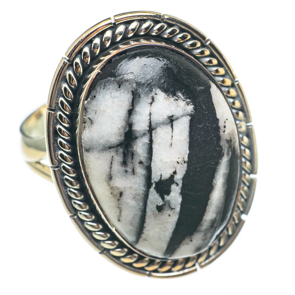 Pinolith Jasper Rings handcrafted by Ana Silver Co - RING68275