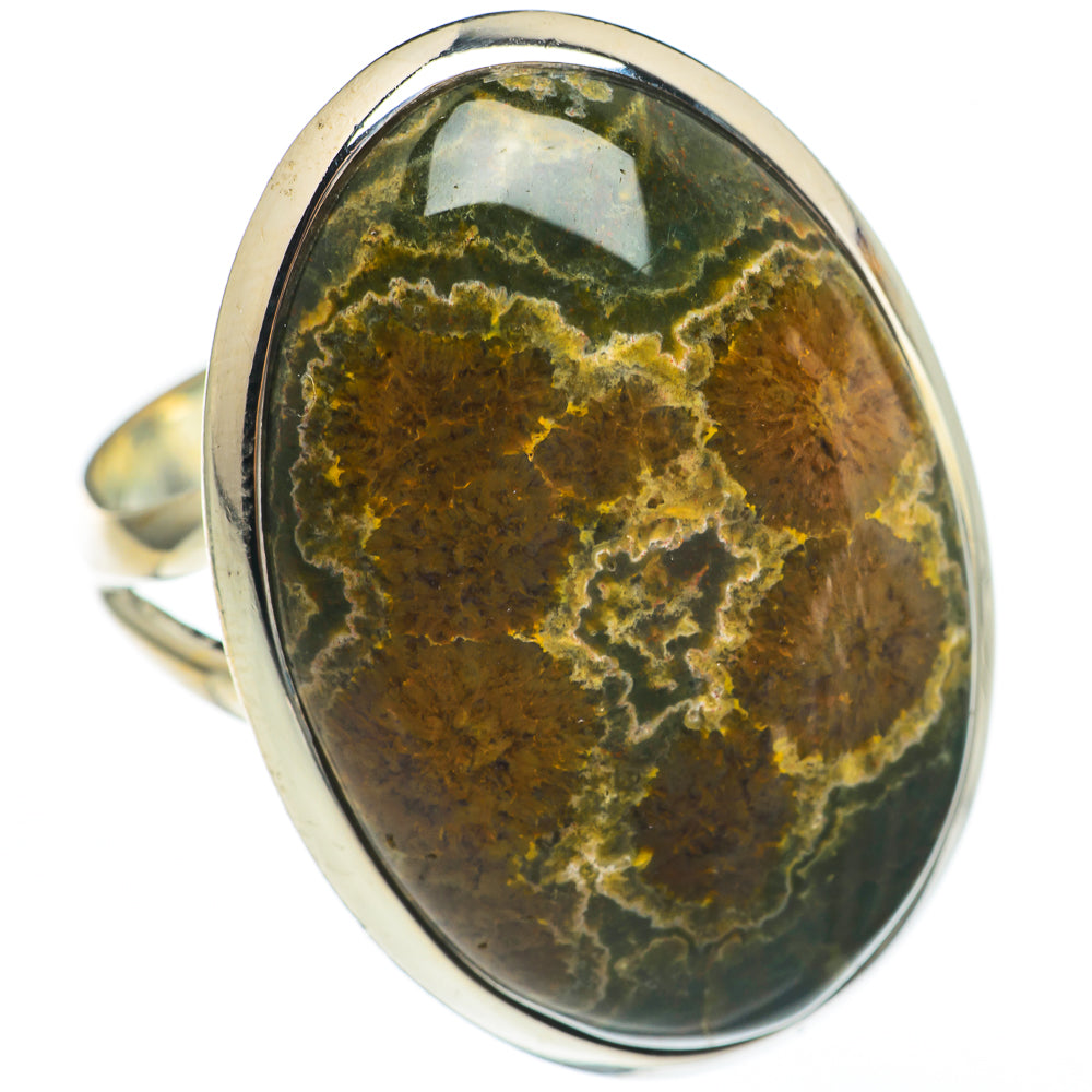 Ocean Jasper Rings handcrafted by Ana Silver Co - RING68290