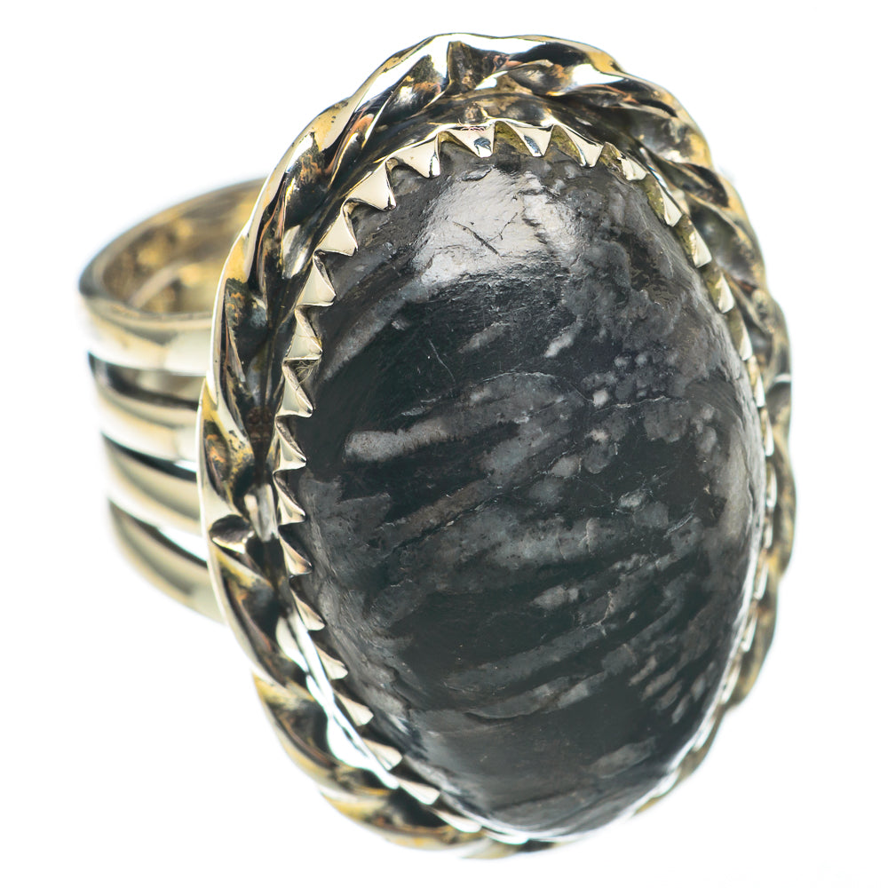 Pinolith Jasper Rings handcrafted by Ana Silver Co - RING68304